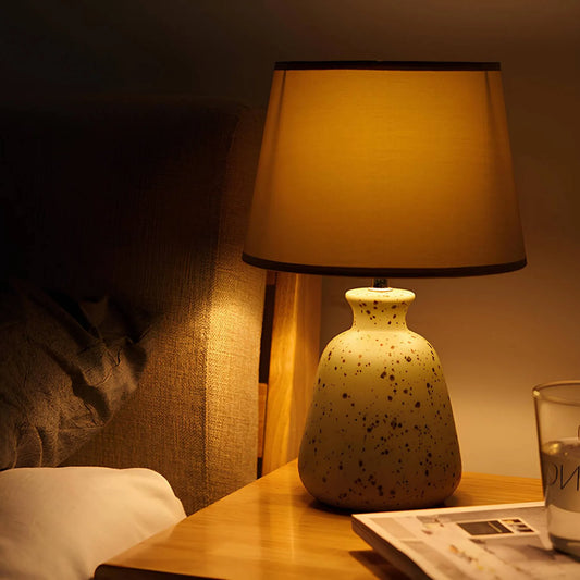 Lampe de Table Rustique – Éclairage Accueillant pour Bureau et Maison