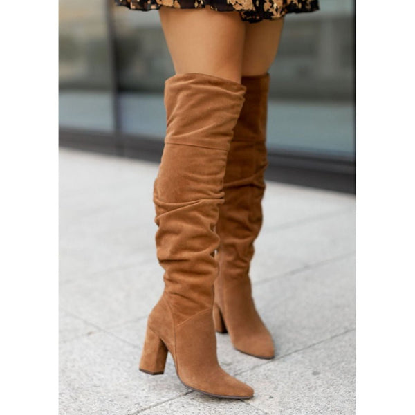 Bottes overknee femme – Bottes à talons hauts élégantes et sexy