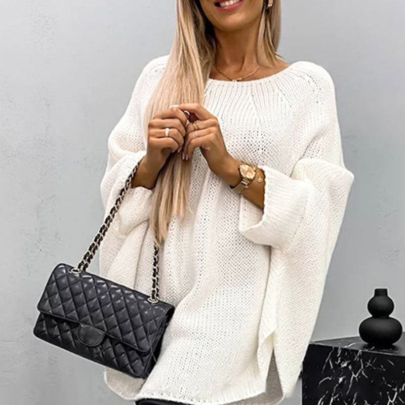 Pull en tricot élégant femme – Haut chic et confortable pour toutes occasions